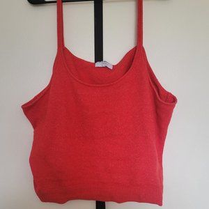 Old Navy Cozy Cropped Sweater Tank Top